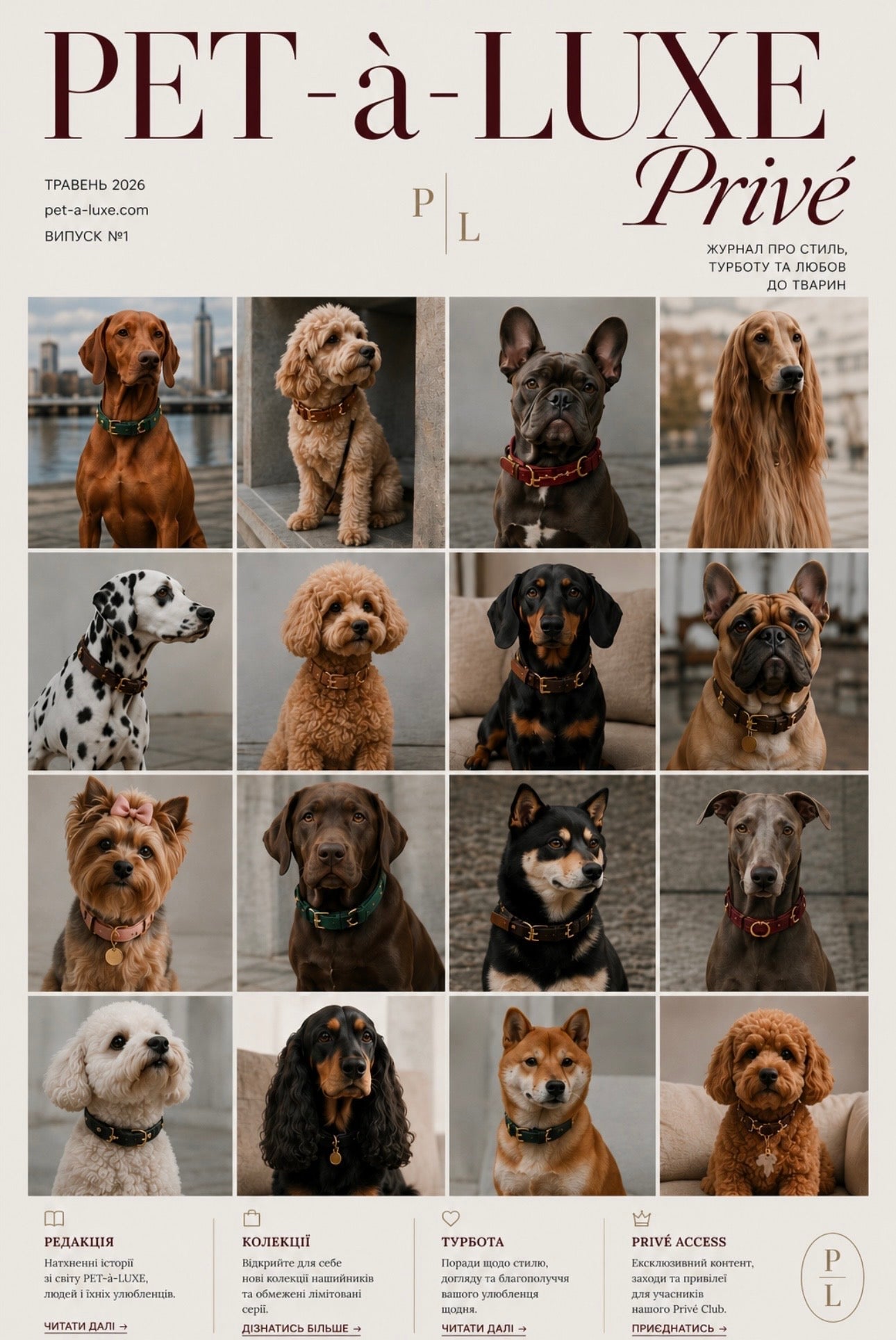 PET-à-LUXE Privé — Травень 2026