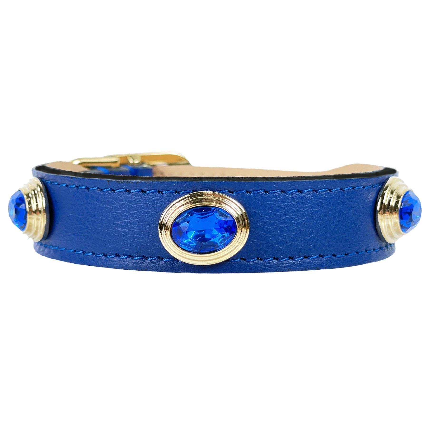 Royal collection in Cobalt Blue & Gold Нашийник Hartman & Rose luxury