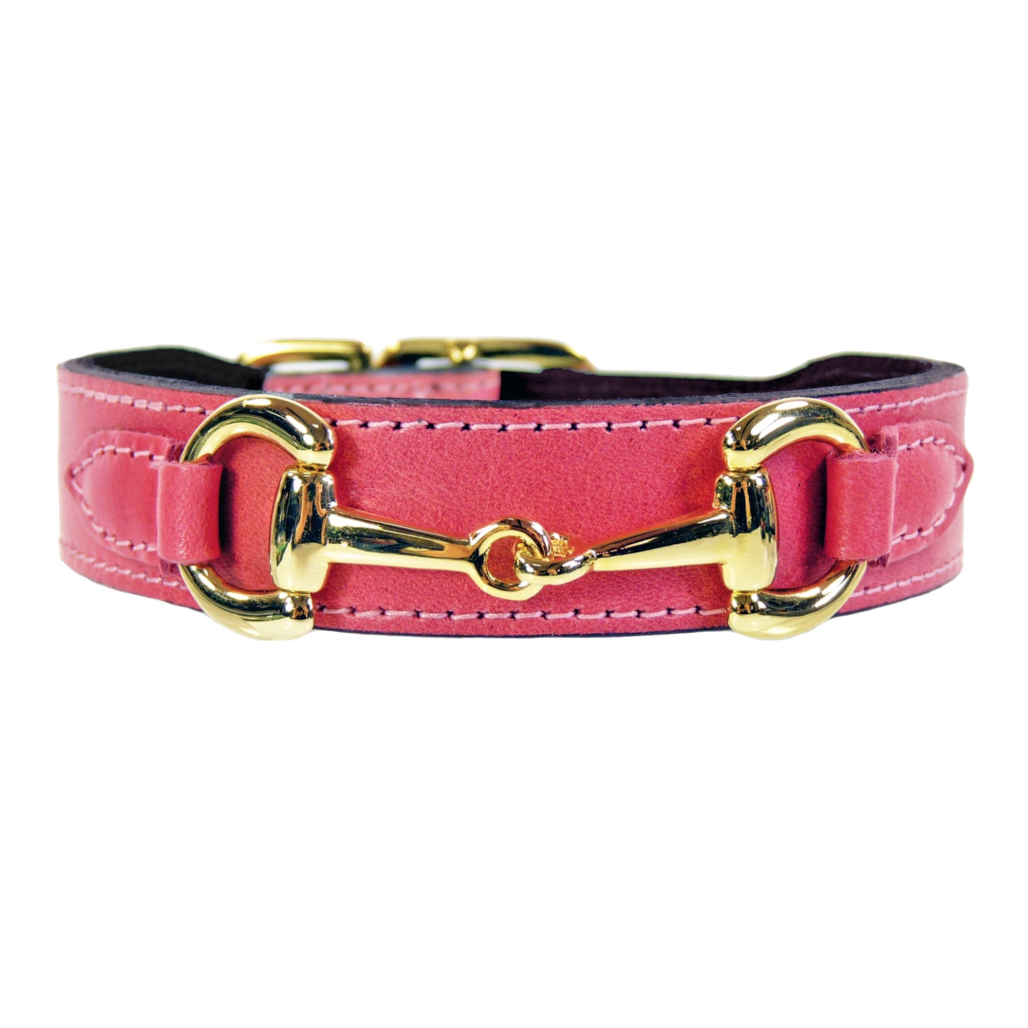 Belmont collection in Petal Pink & Gold Нашийник Hartman & Rose Luxury