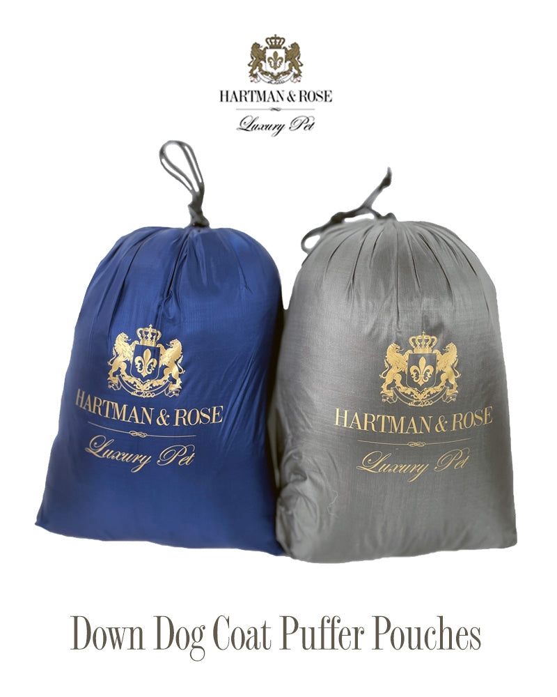 Ультралегкий двосторонній пуховик для собак  •  Taupe & Burnt Orange H&R