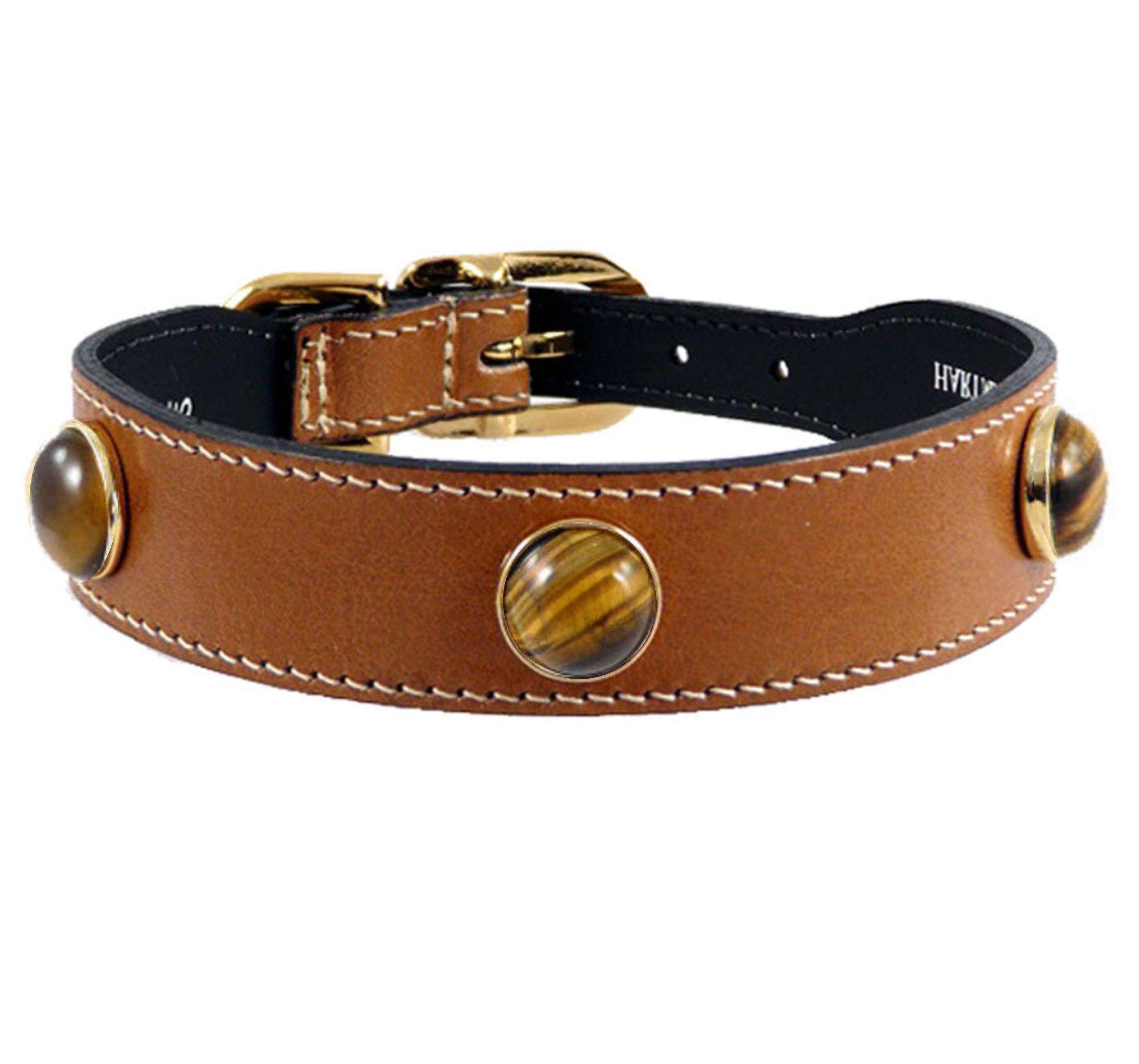 Au Naturale in Tan & Mexican Crazy Lace Нашийник Hartman & Rose luxury